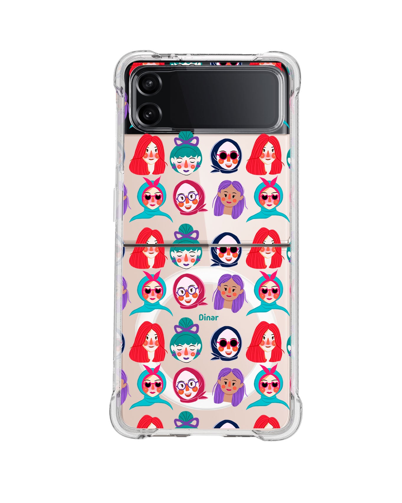 Android Flip / Fold Rearguard Hybrid - Cute Sweety Faces