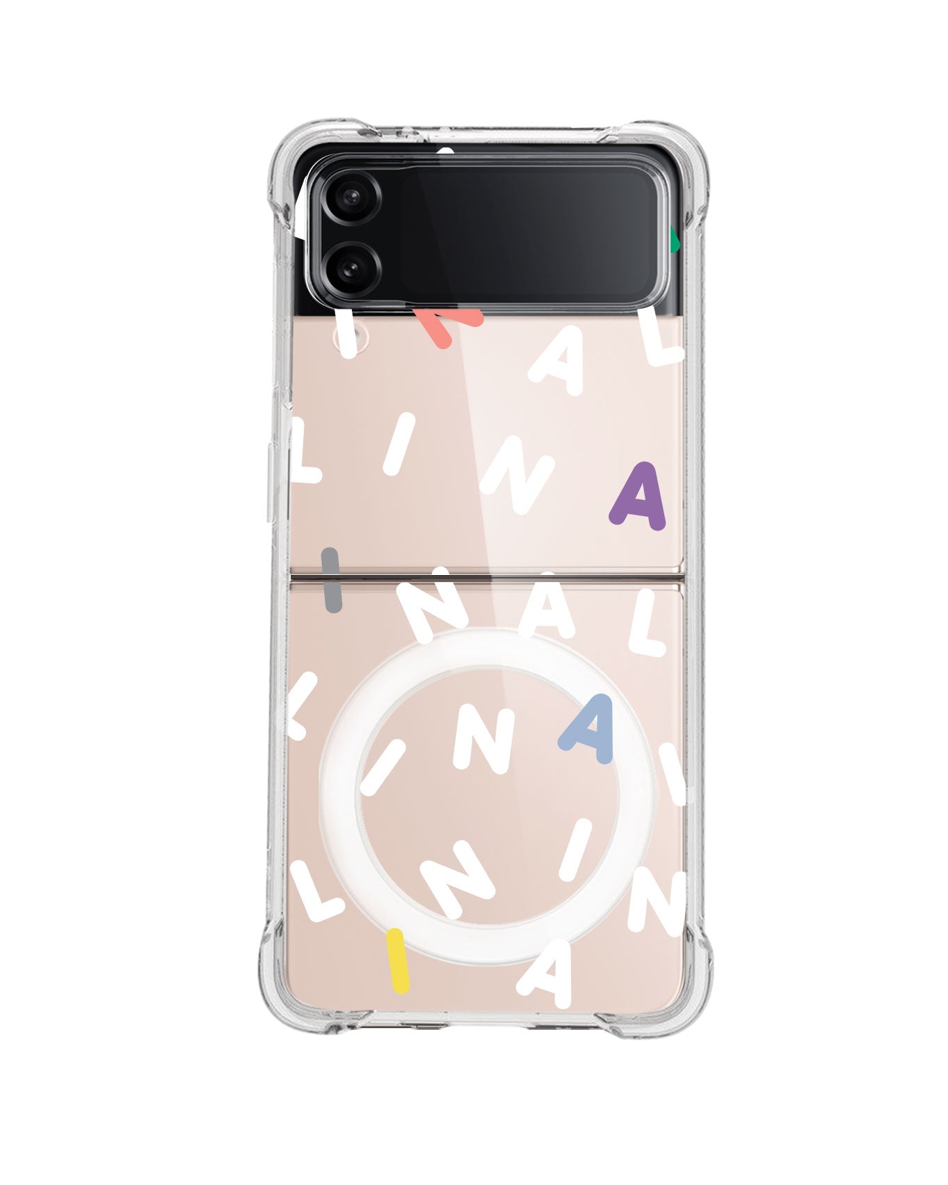 Magsafe Case - CUSTOM MONOGRAM 2.0 White