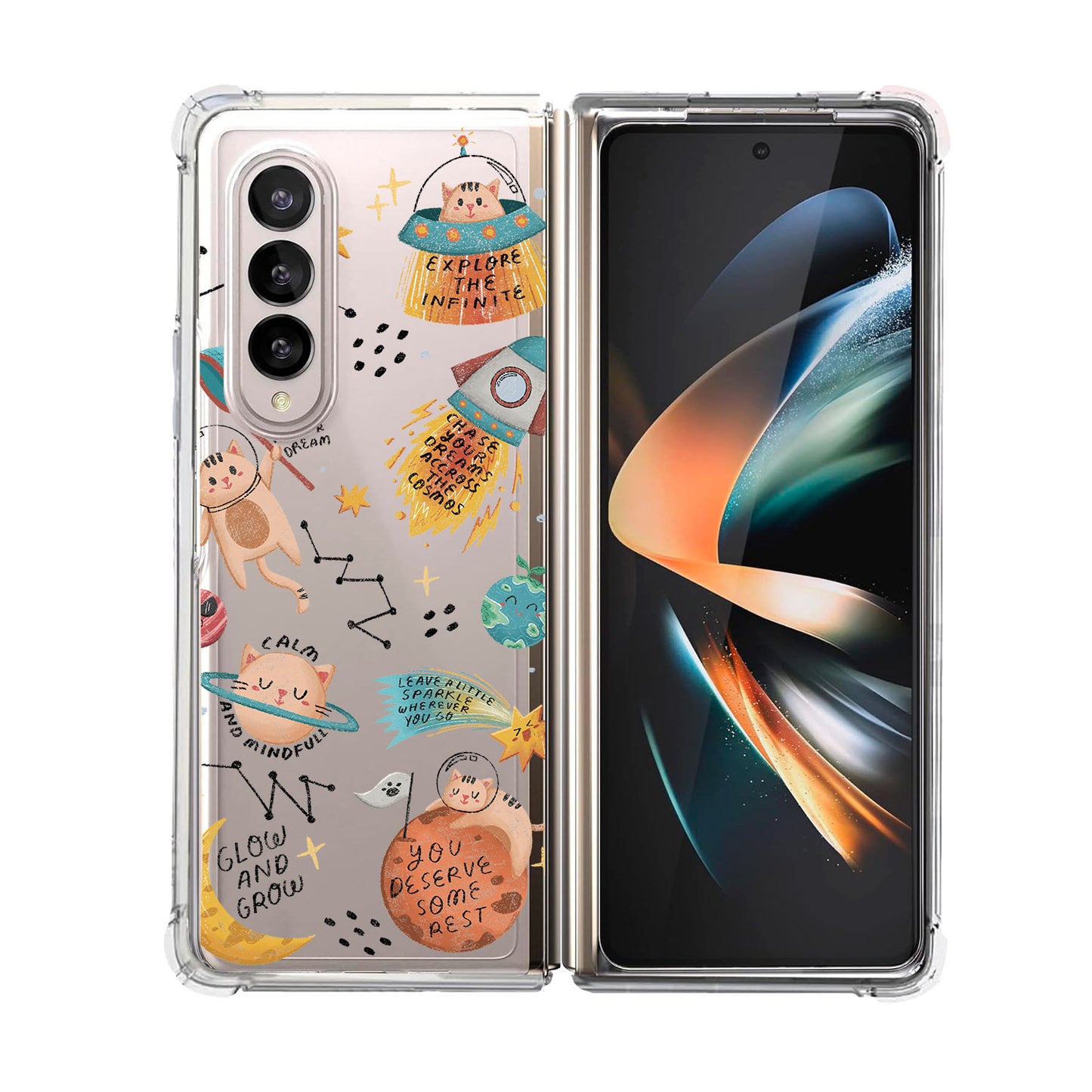 Android Flip / Fold Rearguard Hybrid - Spaceship