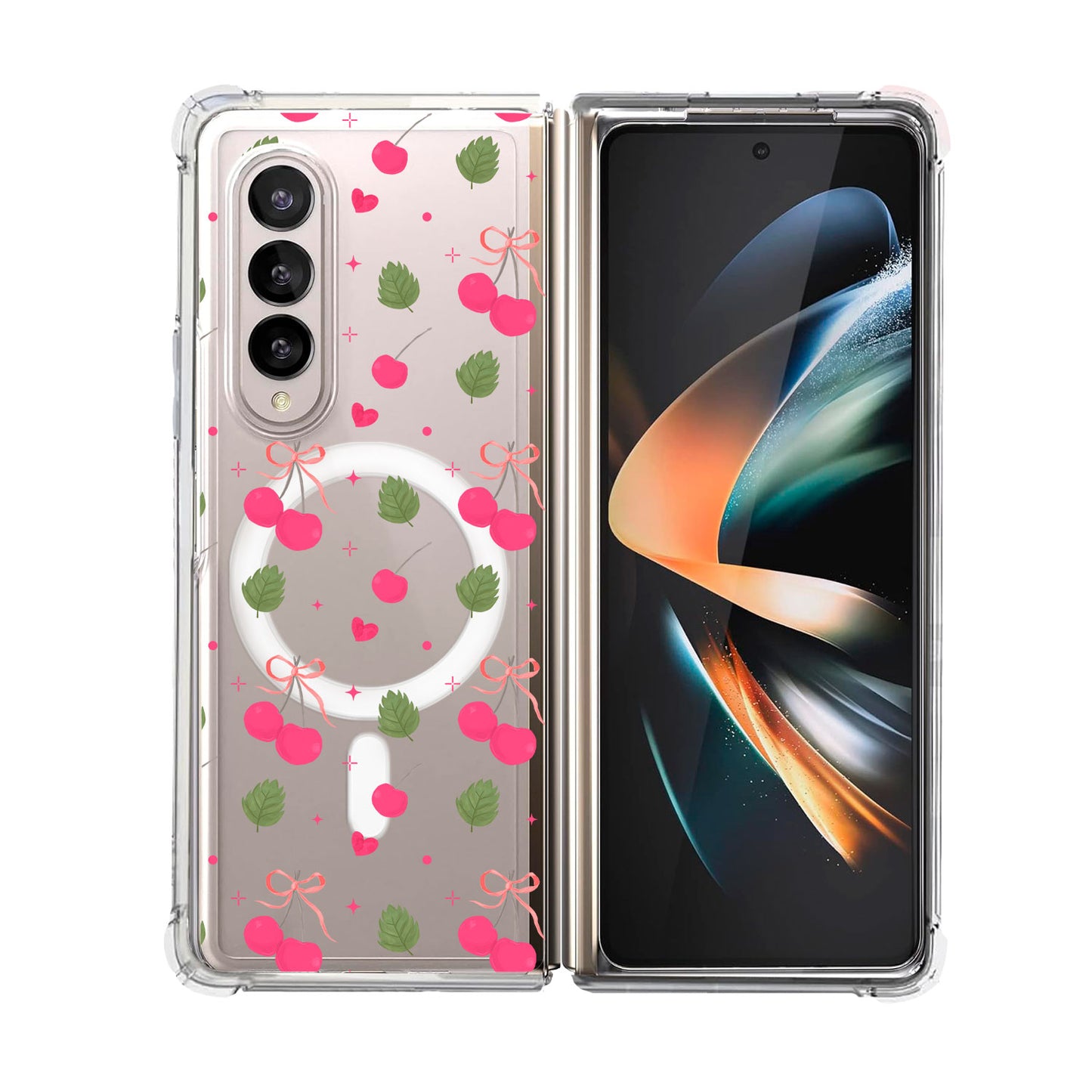 Android Flip / Fold Rearguard Hybrid - Coquette Cherry