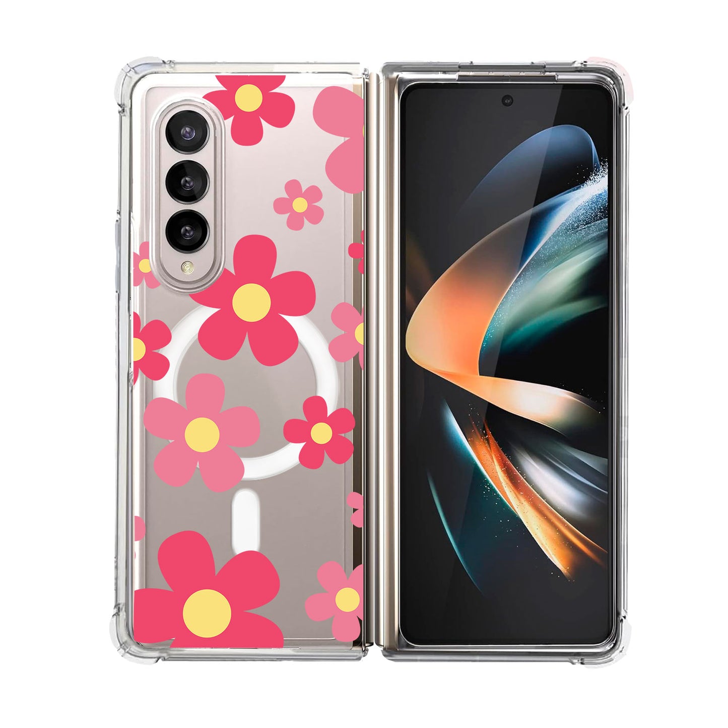 Android Flip / Fold Rearguard Hybrid - Daisy Blush