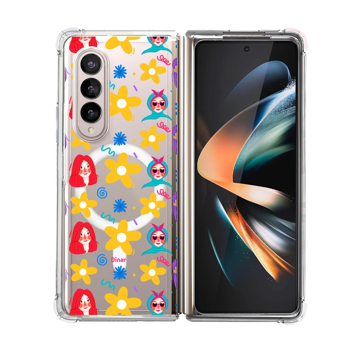 Magsafe Case - Daisy Faces