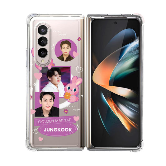 Android Flip / Fold Rearguard Hybrid - Face Grid Bunny