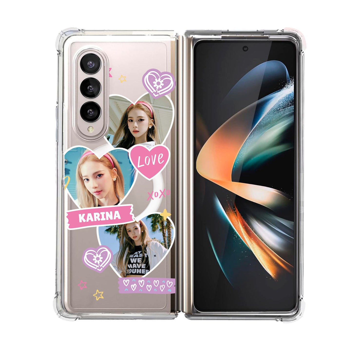 Magsafe Case - Face Grid Love