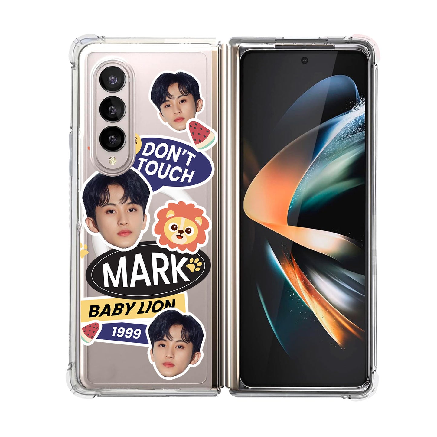 Magsafe Case - Face Grid Baby Lion