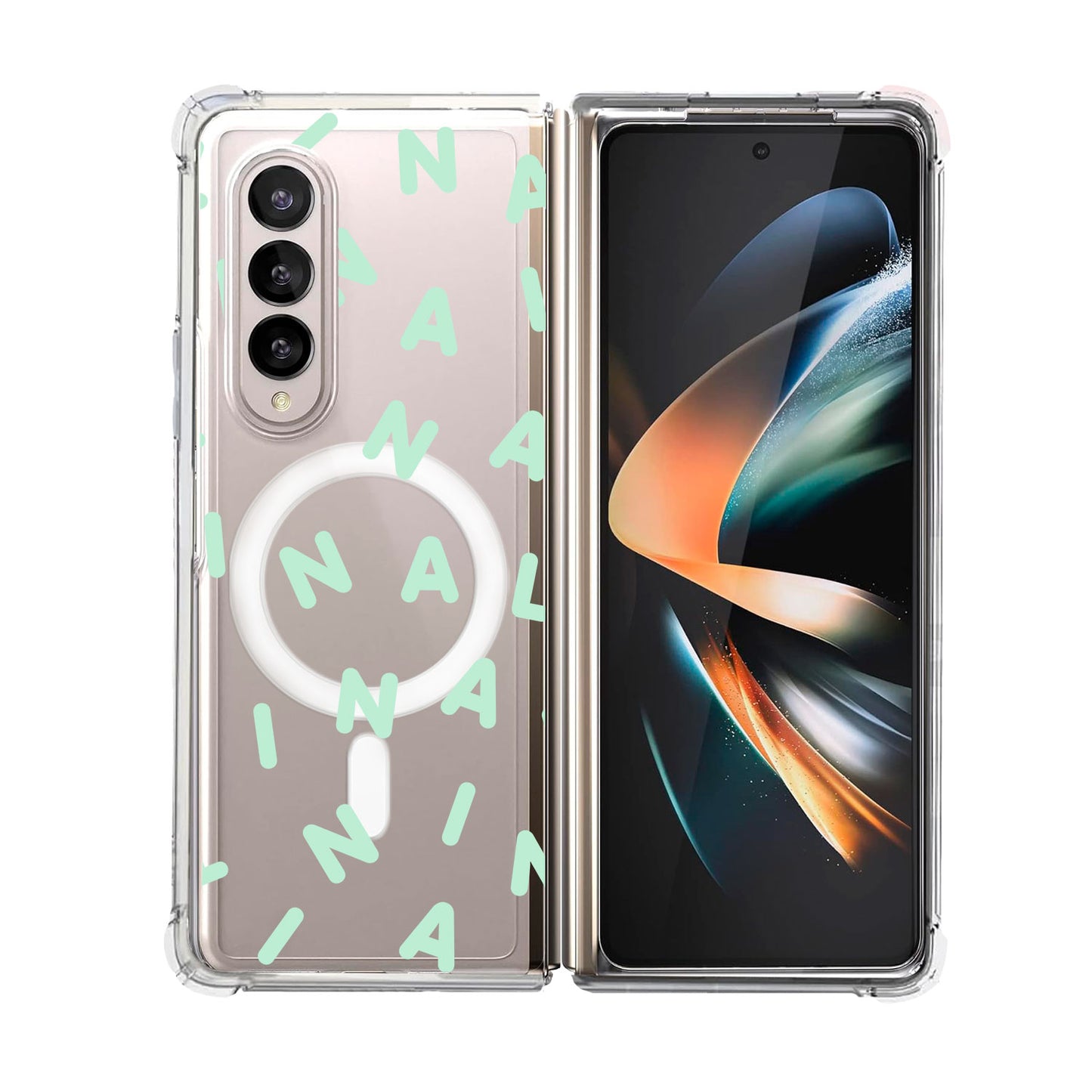 Magsafe Case - CUSTOM MONOGRAM 2.0 Tosca