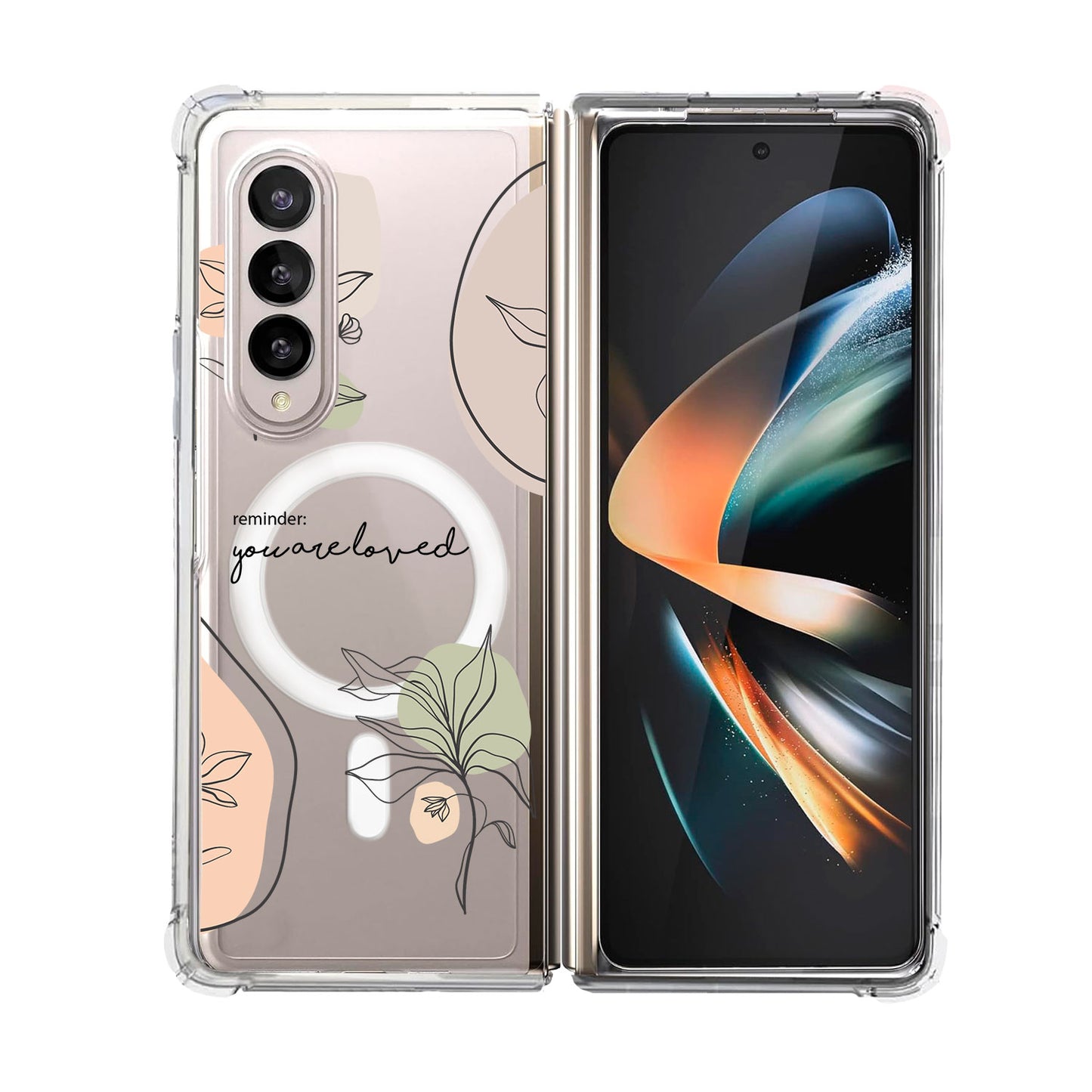 Android Flip / Fold Rearguard Hybrid - Sketchy Flower