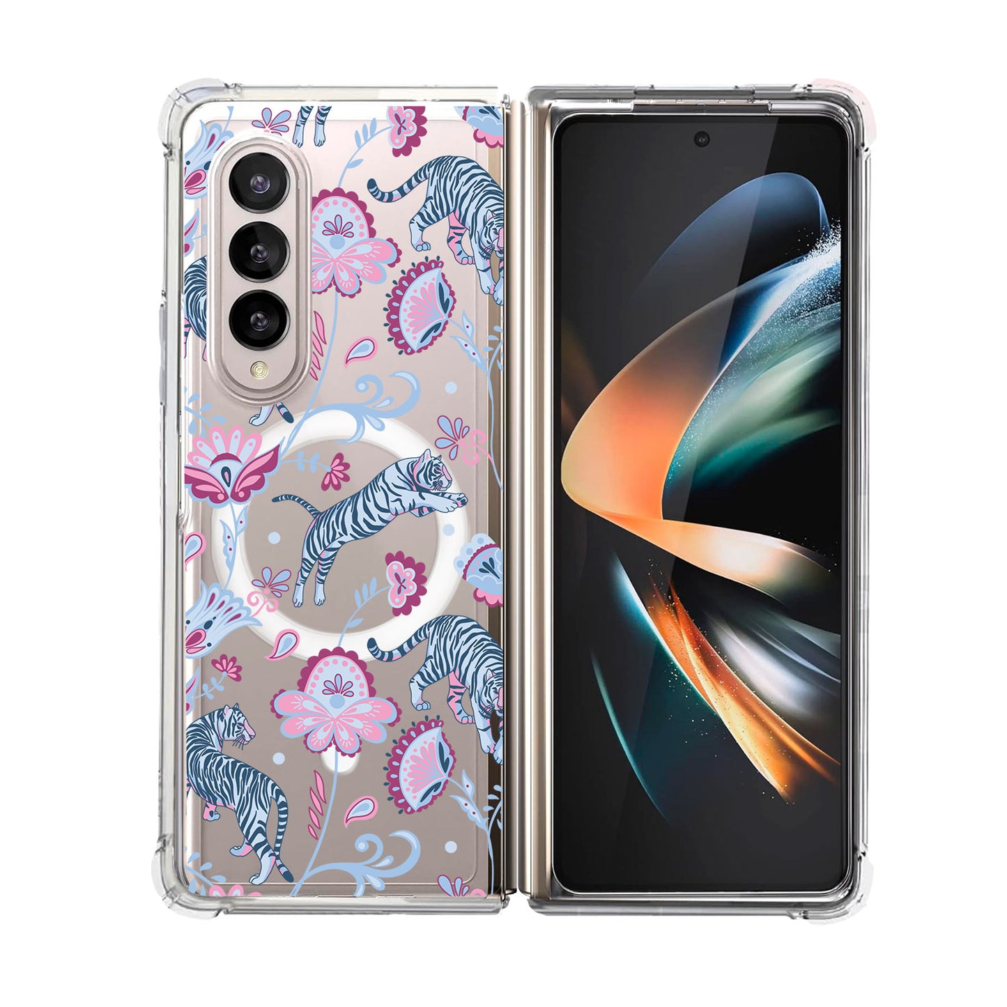 Magsafe Case - Tiger & Floral 3.0