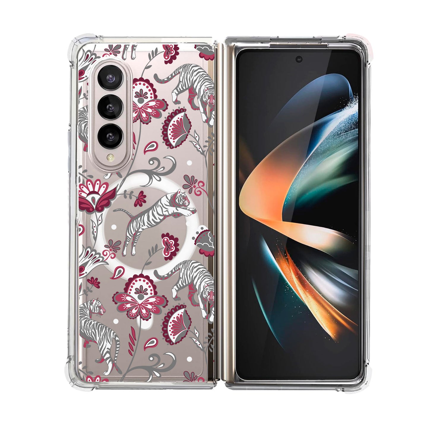 Magsafe Case - Tiger & Floral 6.0