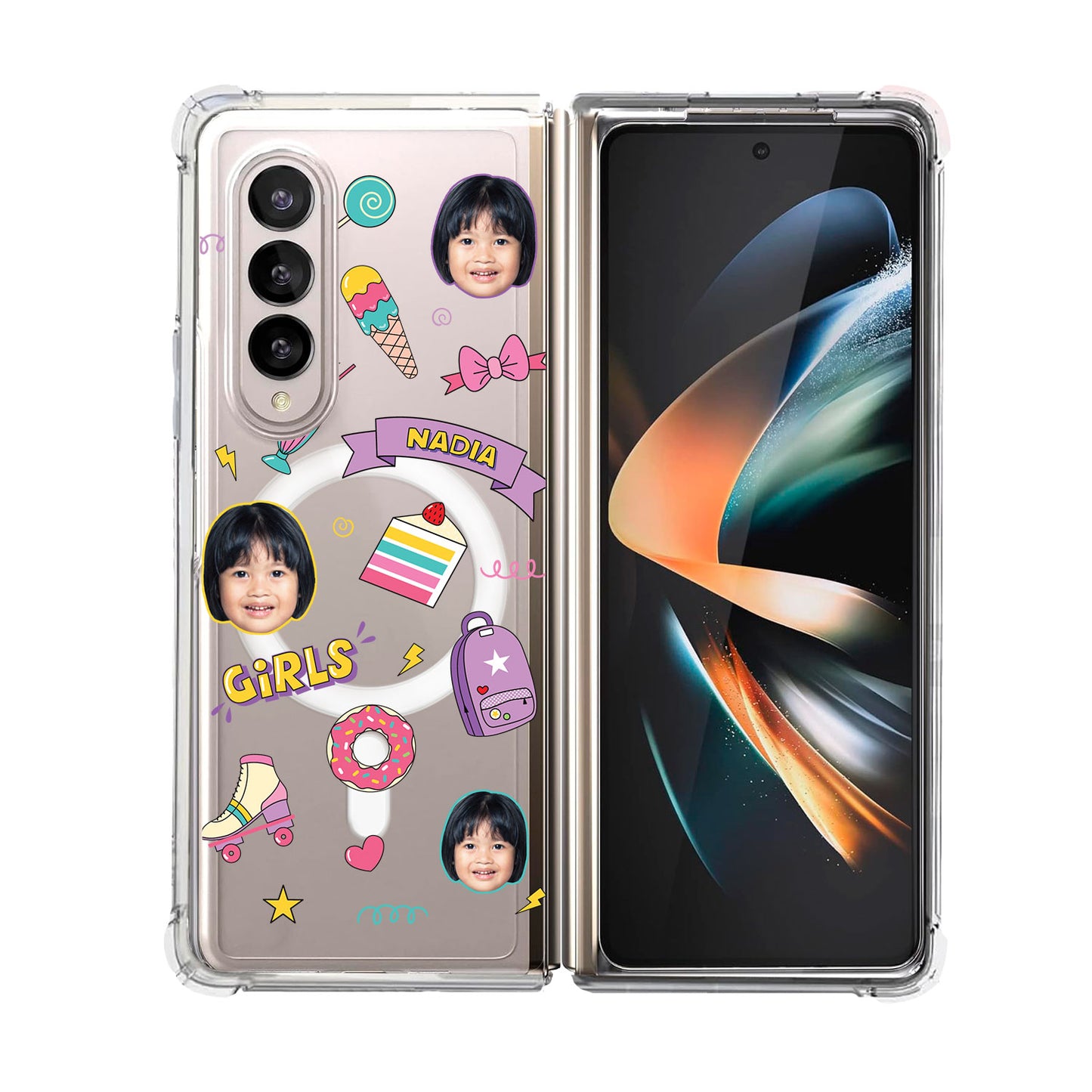 Magsafe Case - Face Grid Comic