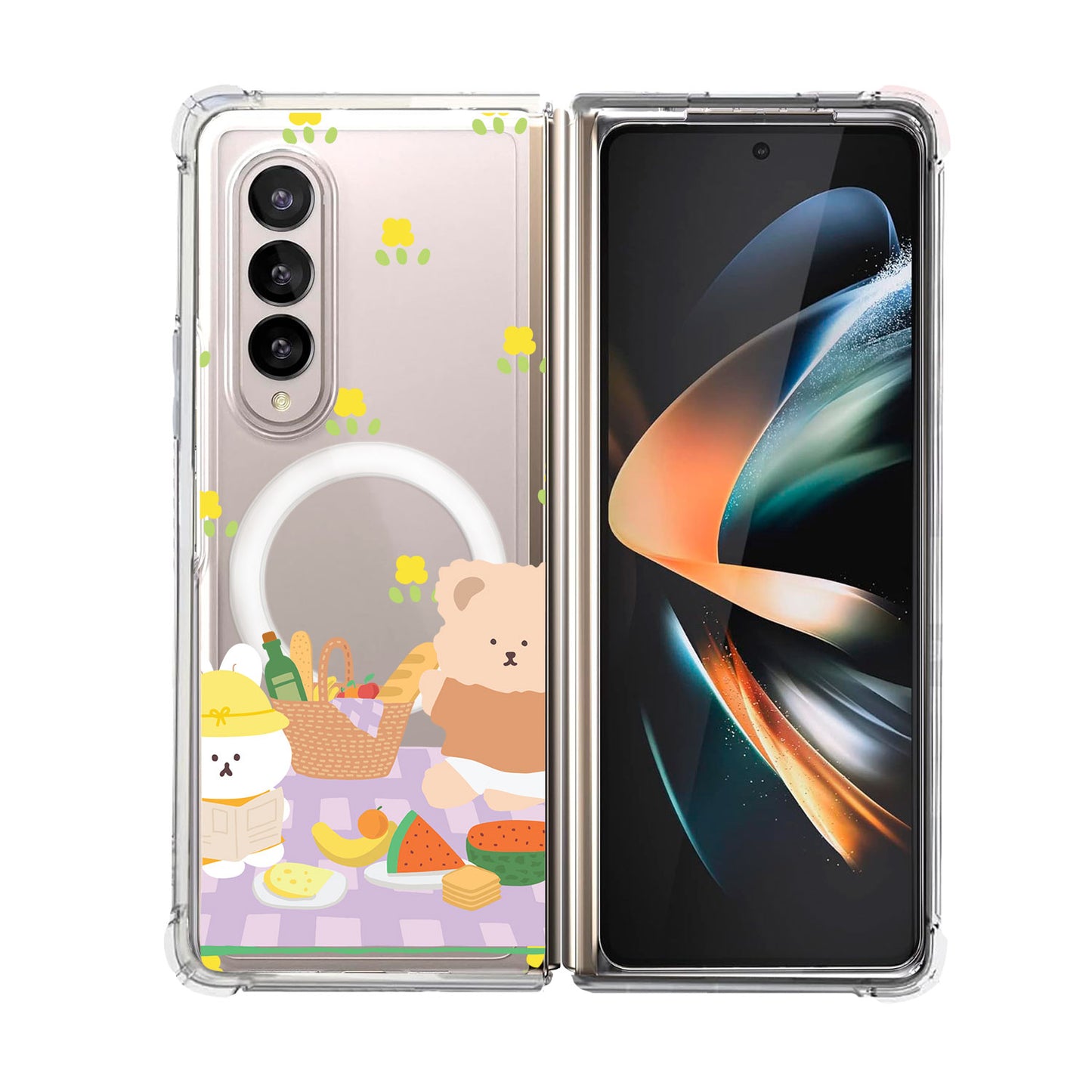 Magsafe Case - Picnic Bear Lilac