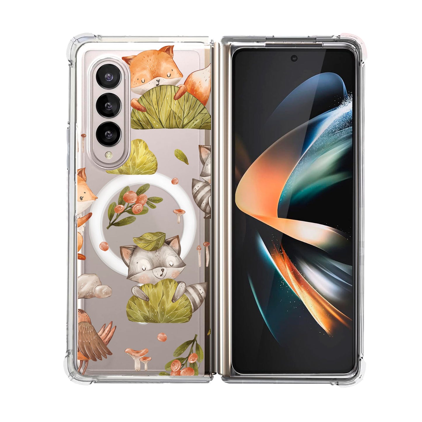 Magsafe Case - Racoon and Friends