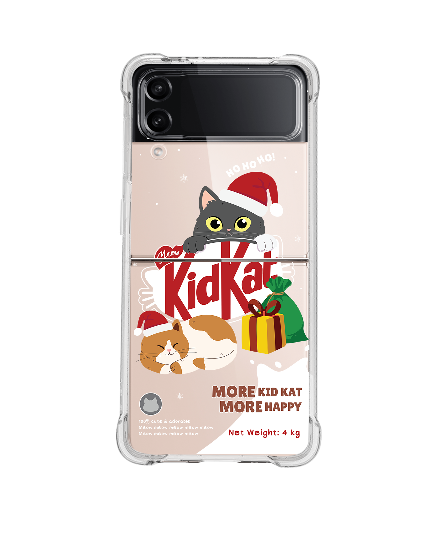 Android Flip / Fold Rearguard Hybrid - Kidkat Christmas