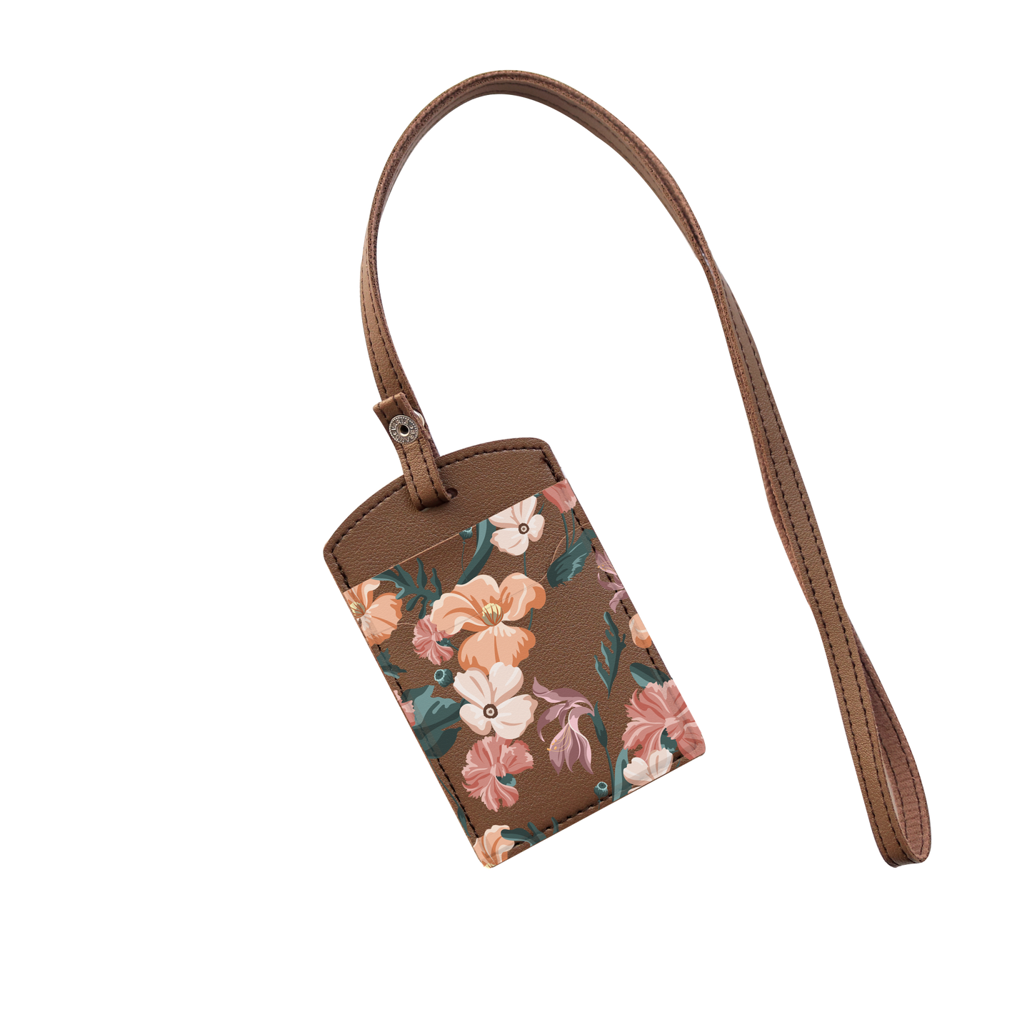 Vegan Leather Lanyard - Botanical Garden 1.0