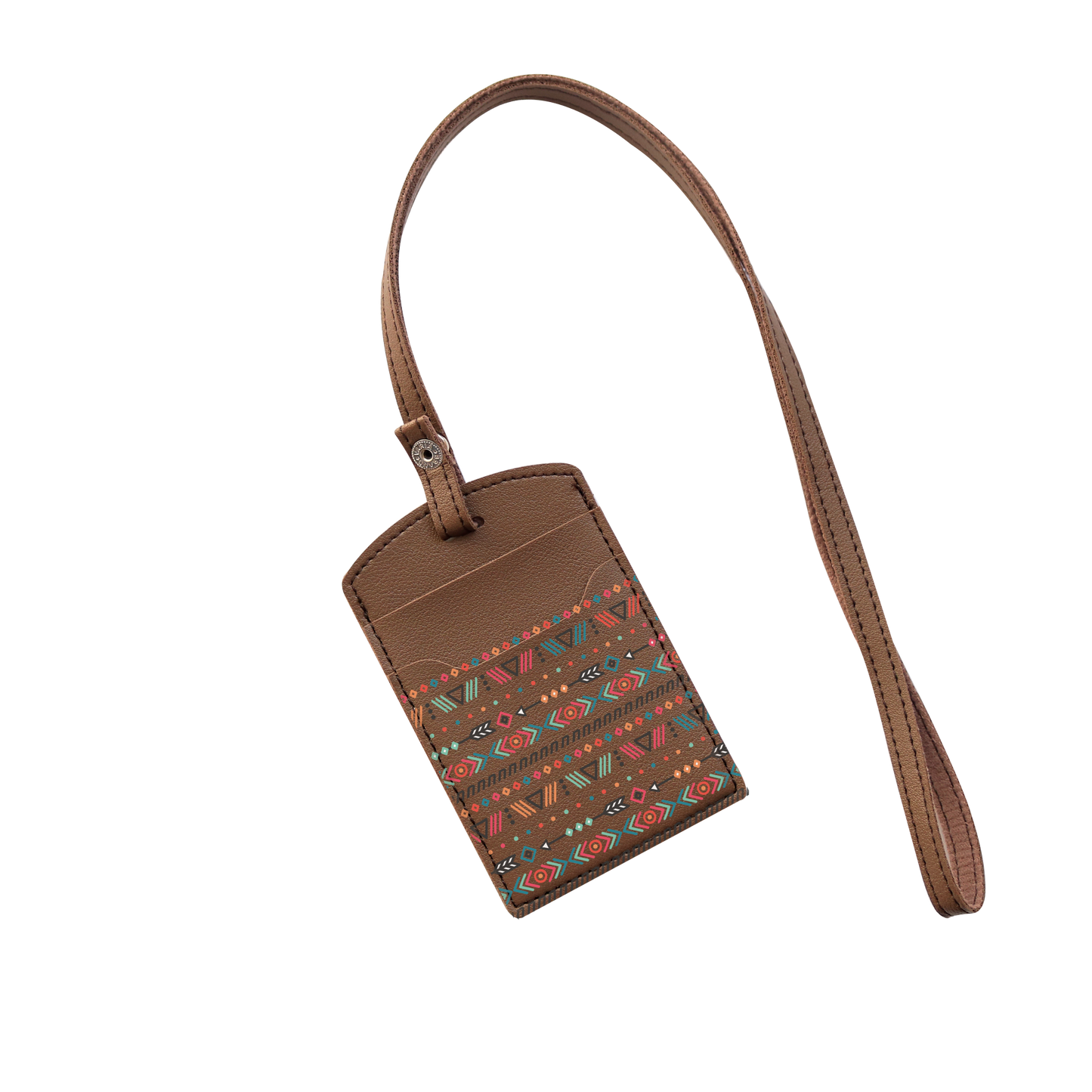 Vegan Leather Lanyard - Ethnic 2.0