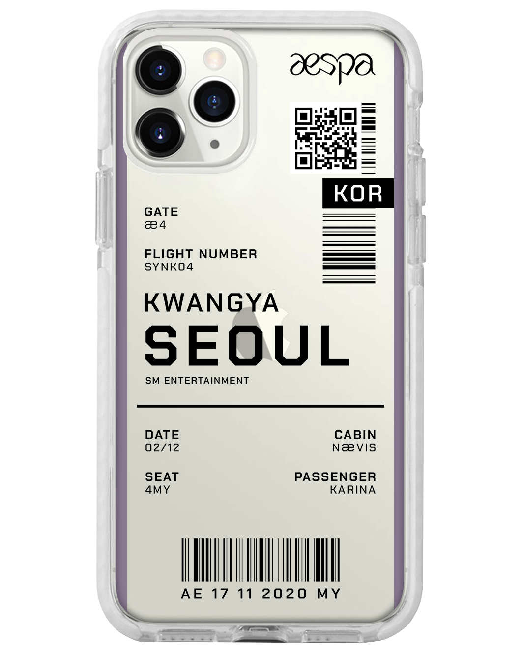 iPhone - Aespa Kwangya Ticket