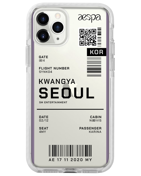 iPhone Rearguard Bumper - Aespa Kwangya Ticket