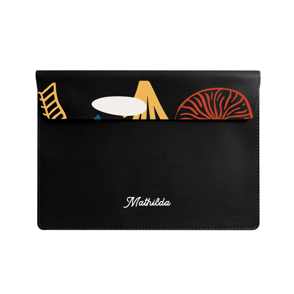 Vegan Leather Sleeve - Abstract 1.0
