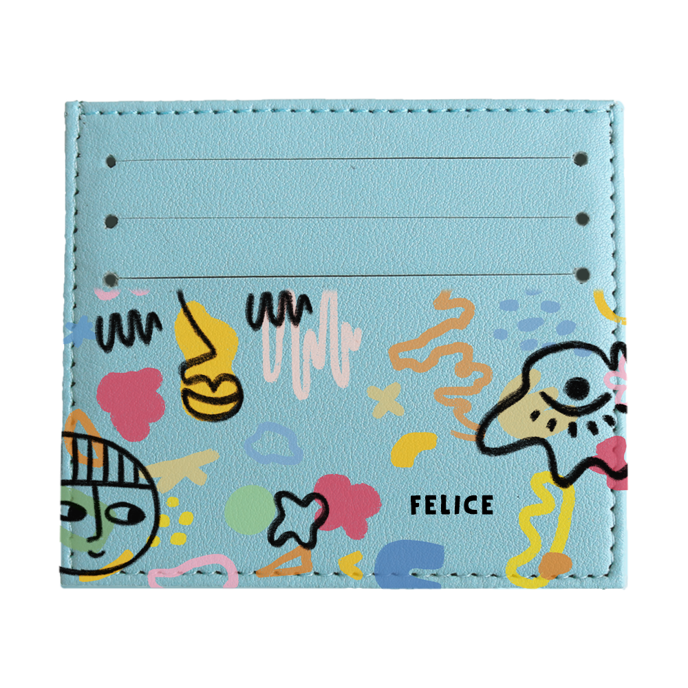 6 Slots Card Holder - Abstract 3.0