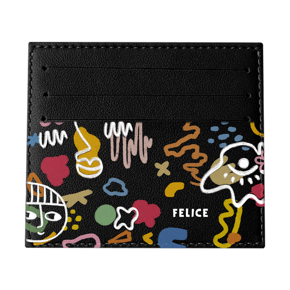 6 Slots Card Holder - Abstract 3.0
