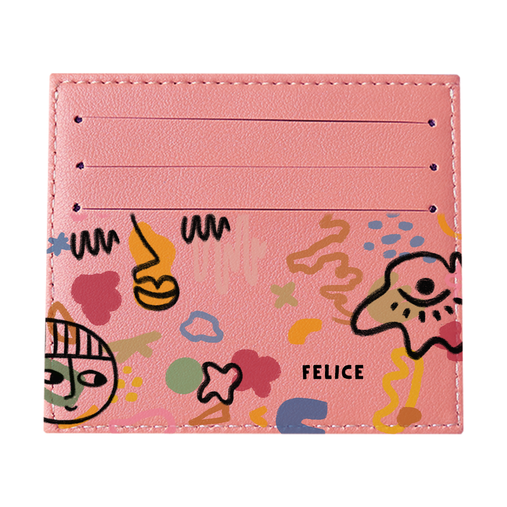 6 Slots Card Holder - Abstract 3.0