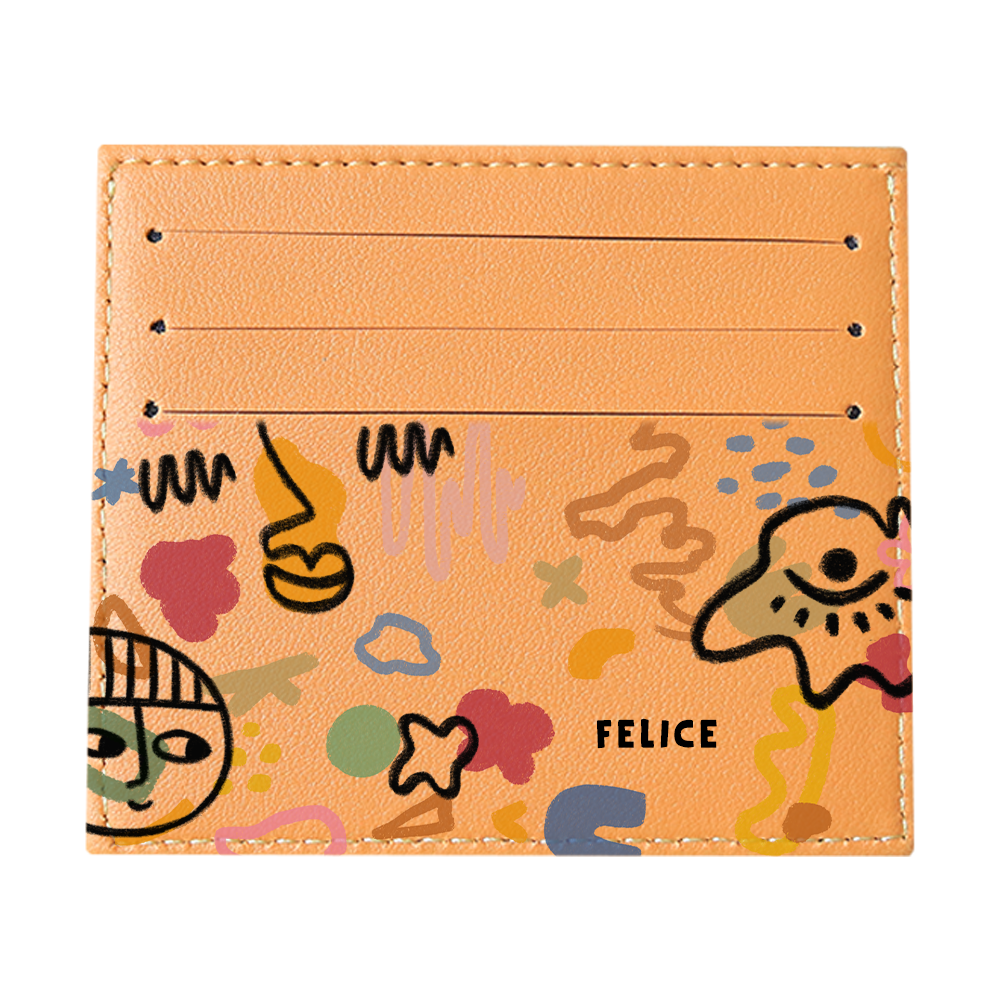 6 Slots Card Holder - Abstract 3.0