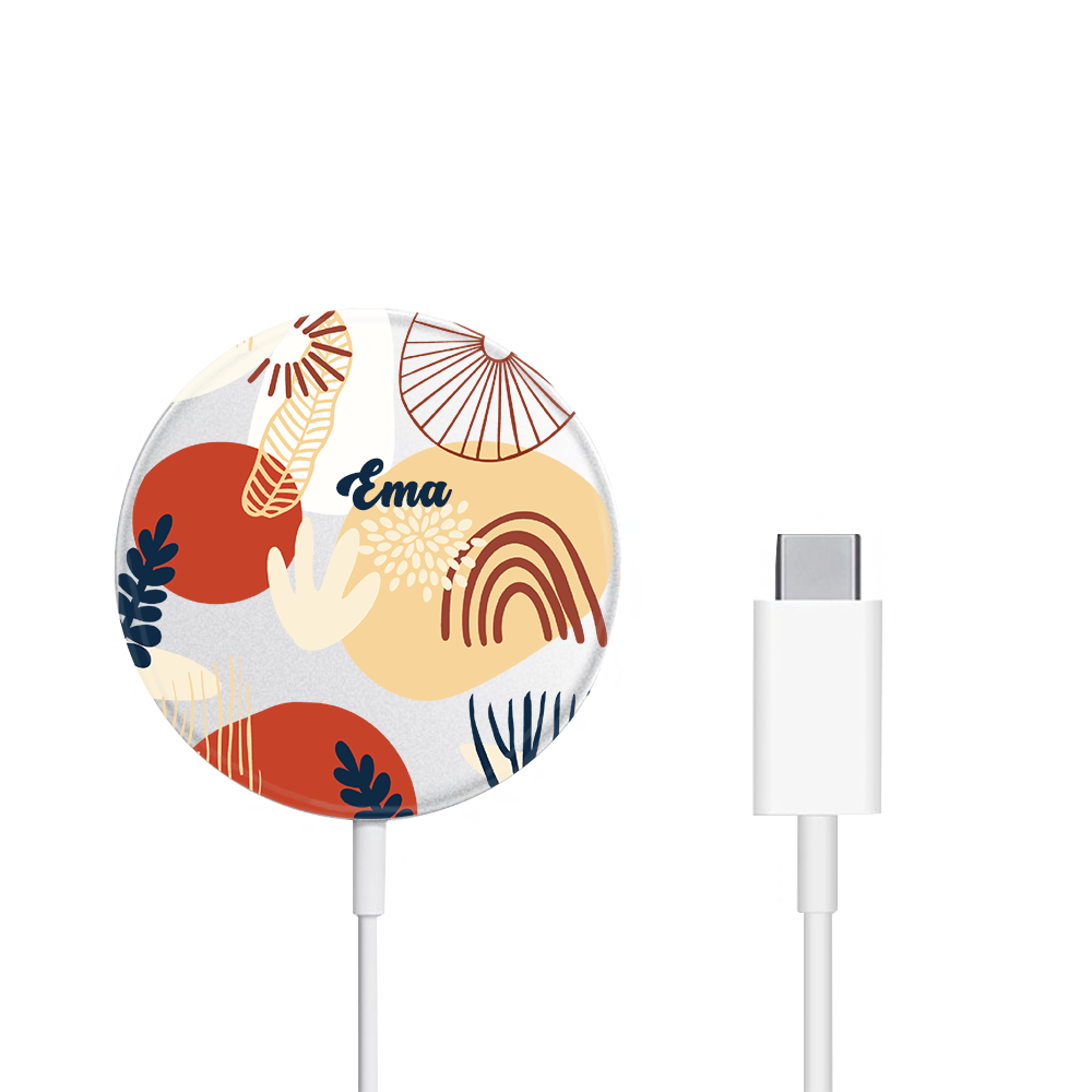 Magnetic Wireless Charger - Abstract 2.0