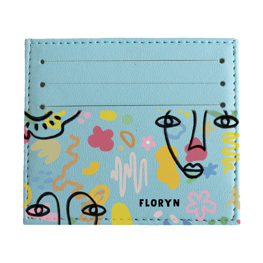 6 Slots Card Holder - Abstract 4.0