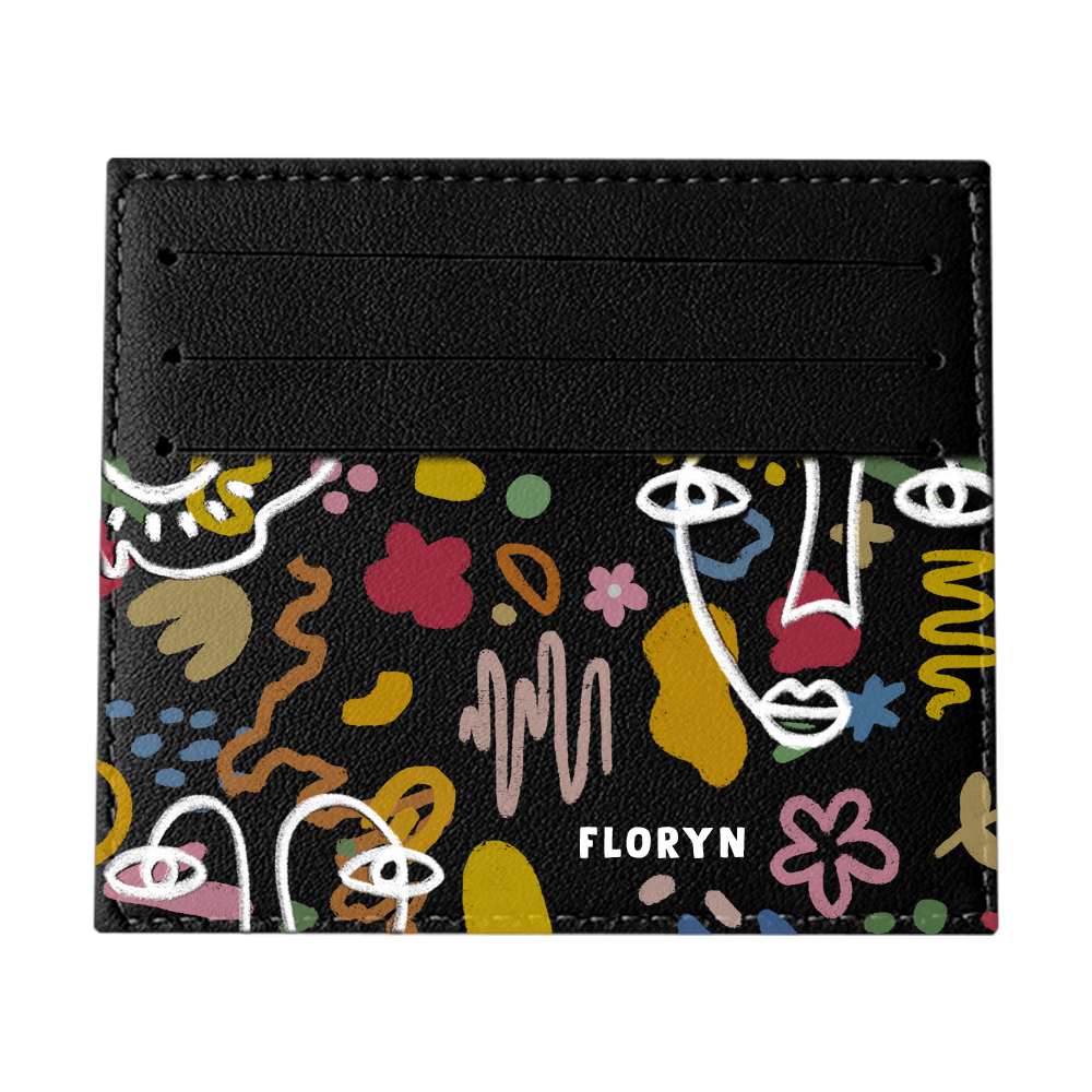 6 Slots Card Holder - Abstract 4.0