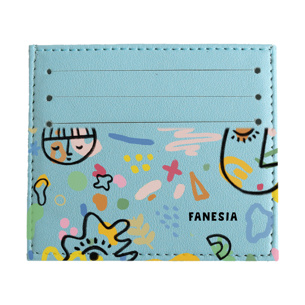 6 Slots Card Holder - Abstract 5.0