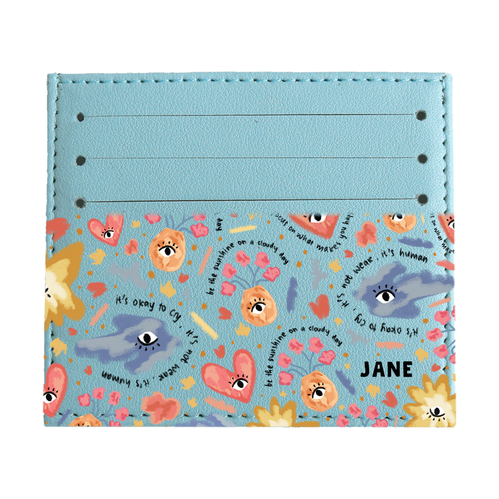 6 Slots Card Holder - Abstract Lovers
