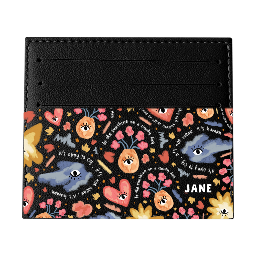 6 Slots Card Holder - Abstract Lovers