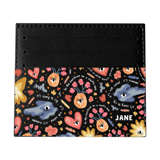 6 Slots Card Holder - Abstract Lovers