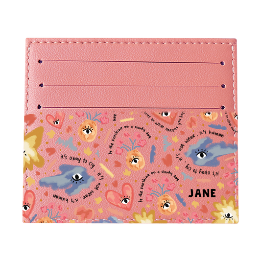 6 Slots Card Holder - Abstract Lovers