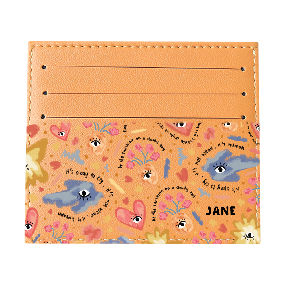 6 Slots Card Holder - Abstract Lovers