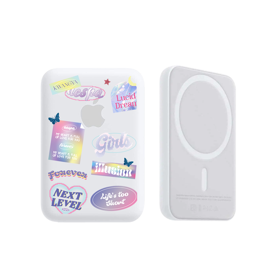 Magnetic Wireless Powerbank - Aespa Girls Pack