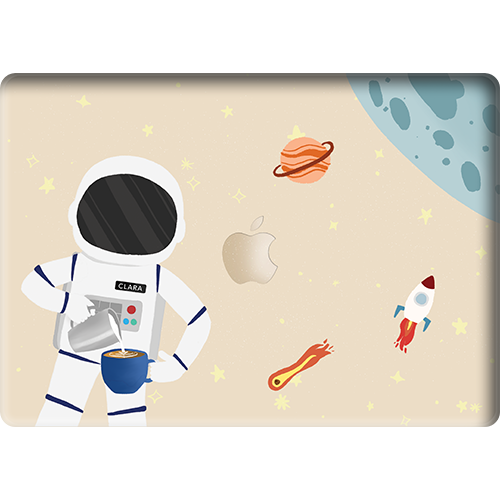 MacBook Snap Case - Baristronauts