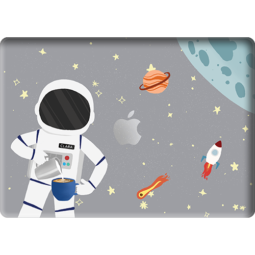 MacBook Snap Case - Baristronauts