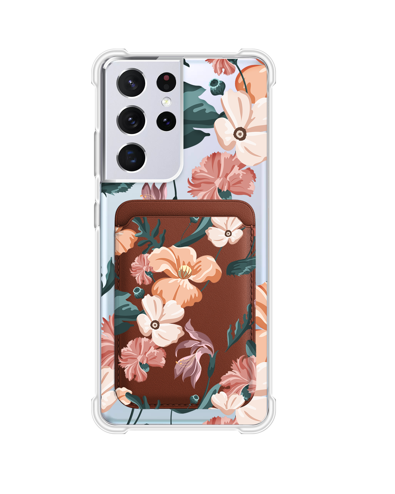 Android Magnetic Wallet Case - Botanical Garden 1.0
