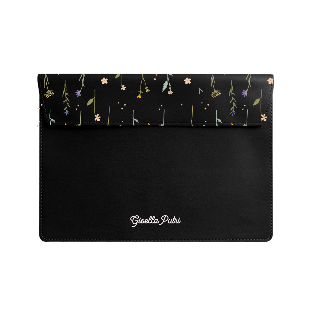 Vegan Leather Sleeve - Botanical Garden 2.0