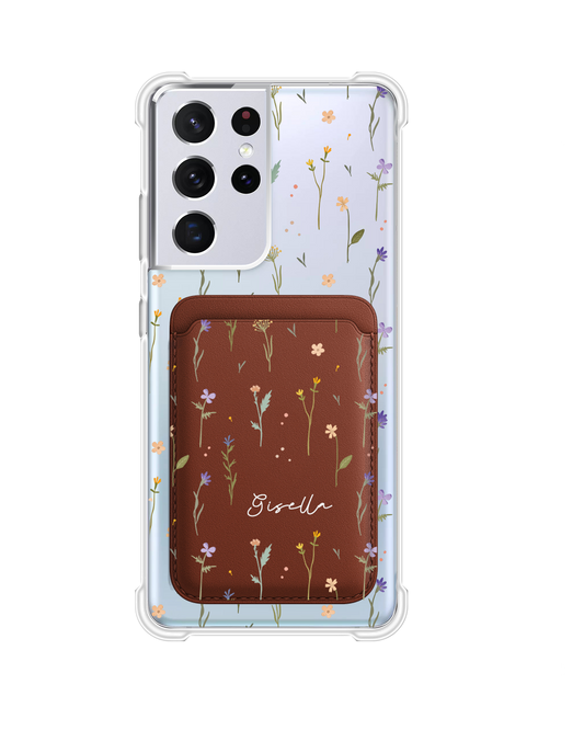 Android Magnetic Wallet Case - Botanical Garden 2.0