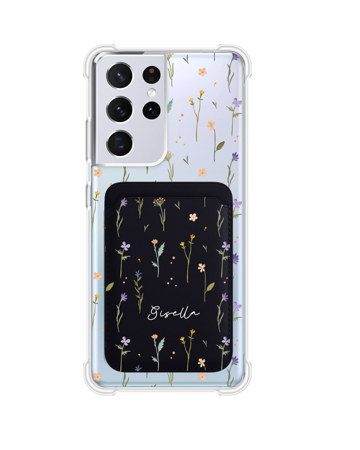 Android Magnetic Wallet Case - Botanical Garden 2.0
