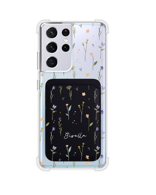 Android Magnetic Wallet Case - Botanical Garden 2.0