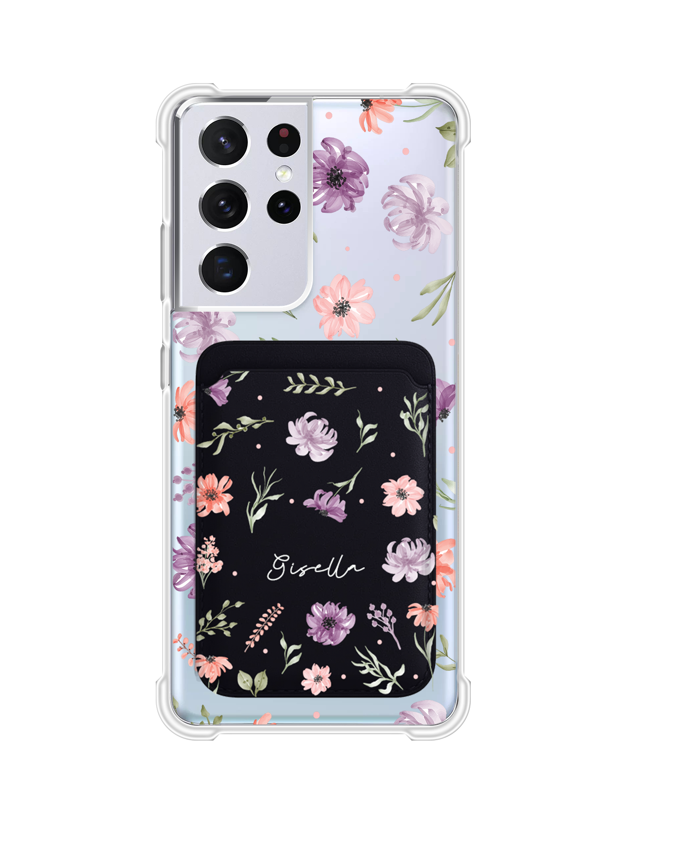 Android Magnetic Wallet Case - Botanical Garden 3.0
