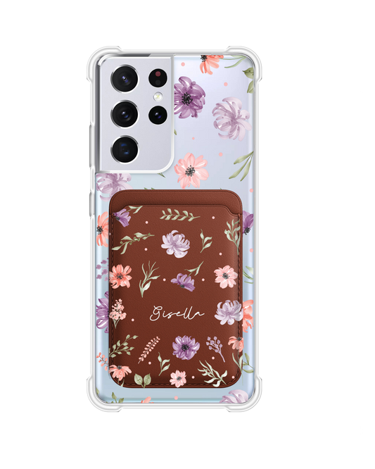 Android Magnetic Wallet Case - Botanical Garden 3.0