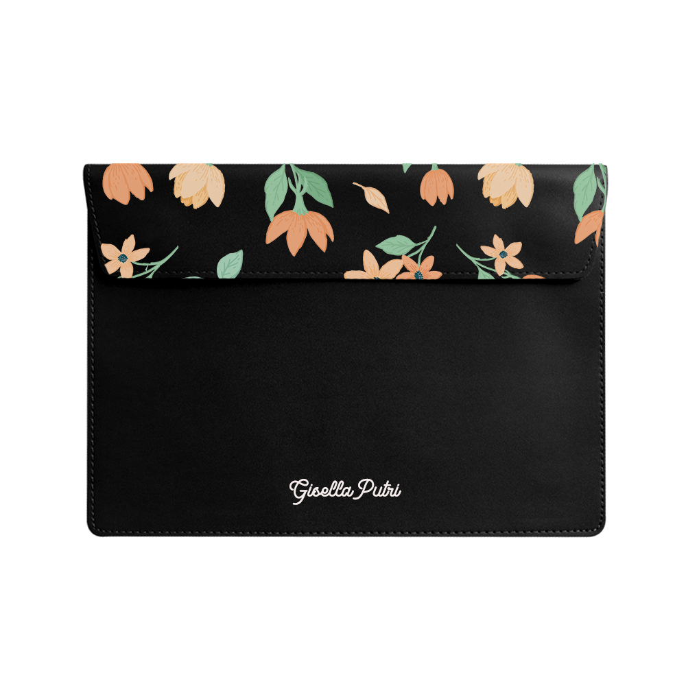 Vegan Leather Sleeve - Birth Flower 4.0