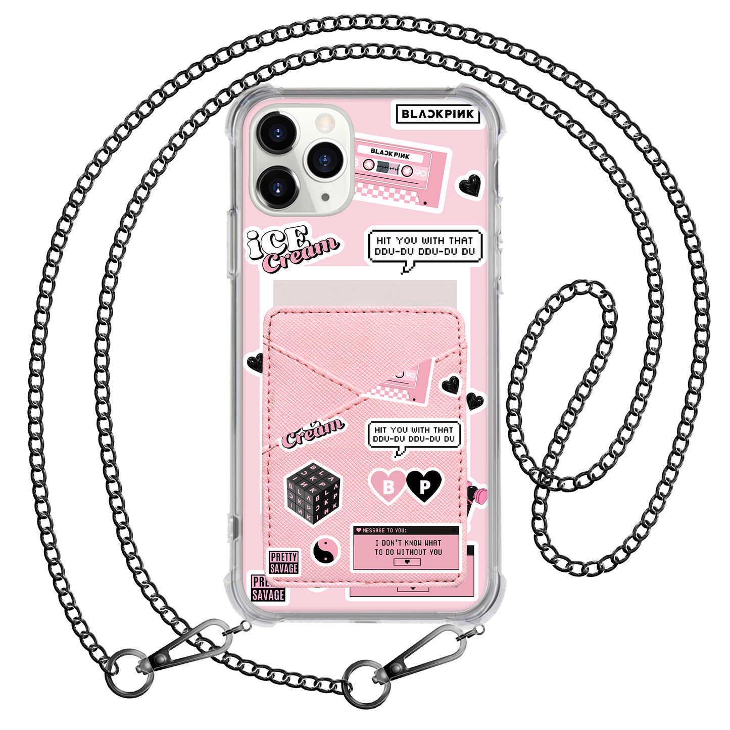 iPhone Phone Wallet Case - Blackpink Sticker Pack