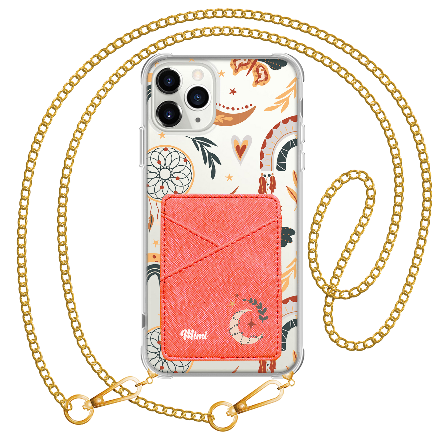 iPhone Phone Wallet Case - Boho 3.0