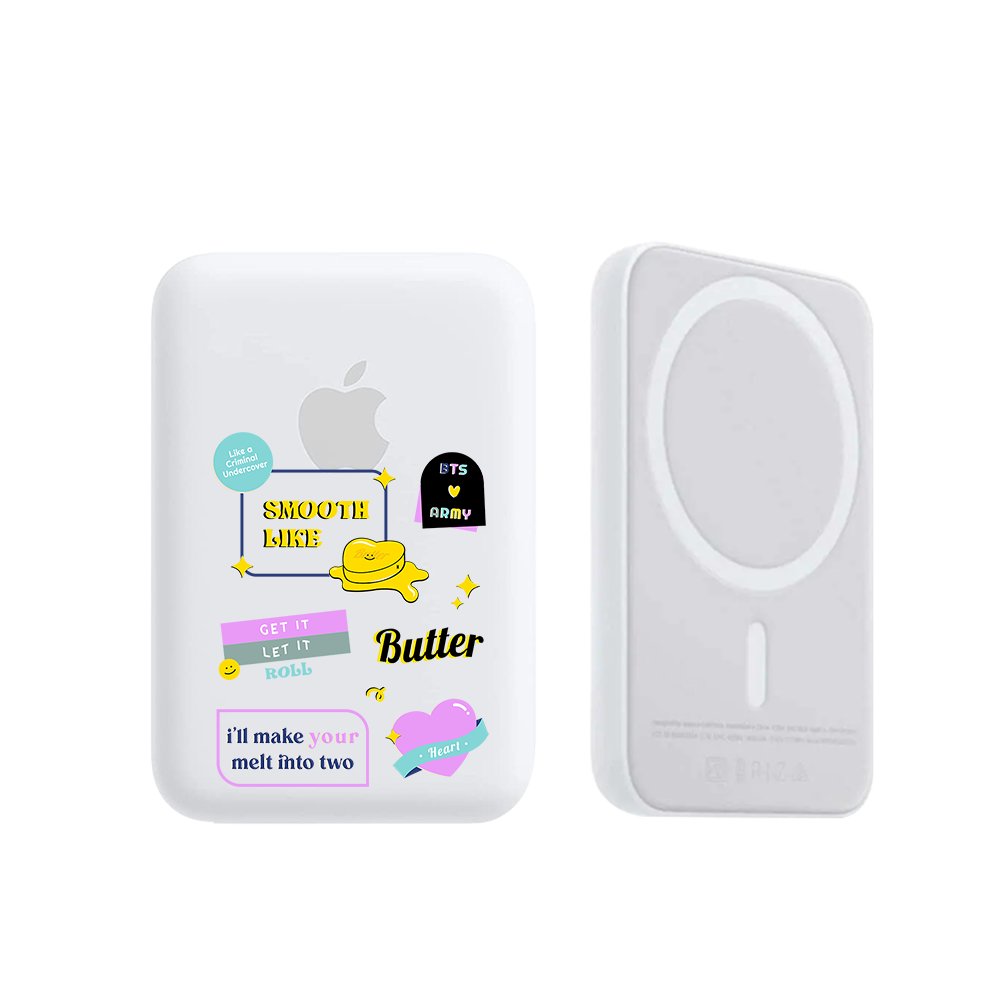 Magnetic Wireless Powerbank - BTS Butter