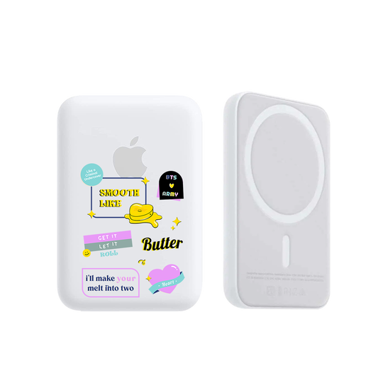 Magnetic Wireless Powerbank - BTS Butter